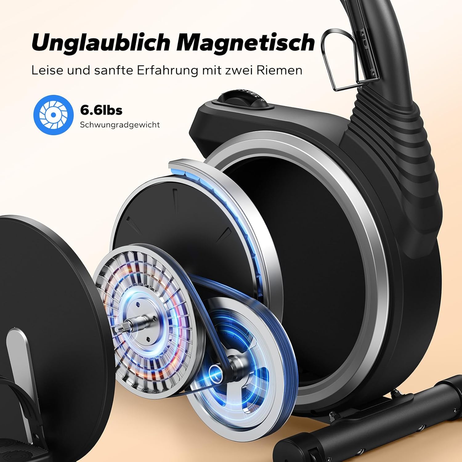 MERACH Recumbent Exercise Bike for Home Cardio Workout with Bluetooth