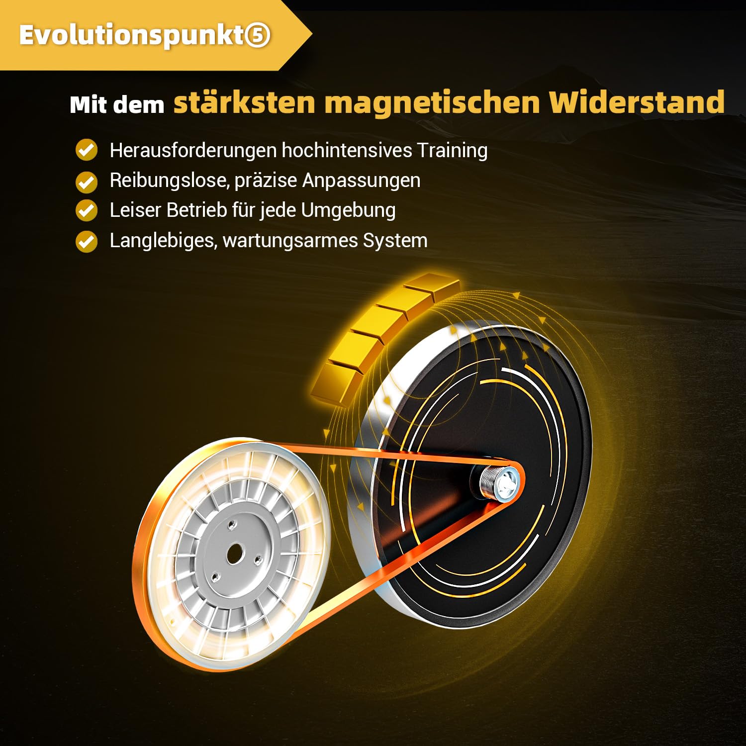 2025 NEU Heimtrainer Fahrrad mit App, CHAOKE Profi Ultra-Leiser Ergometer Heimtrainer mit Magnetwiderstand, Superweichem und Atmungsaktivem Sitz, Indoor-Hometrainer mit Y-Stabil-Basis, Bis 160KG